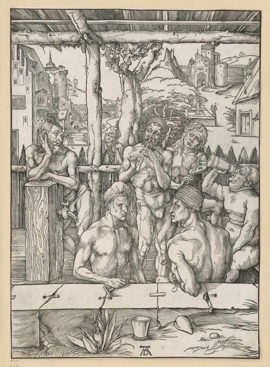 El baño de los hombres de Albrecht Dürer