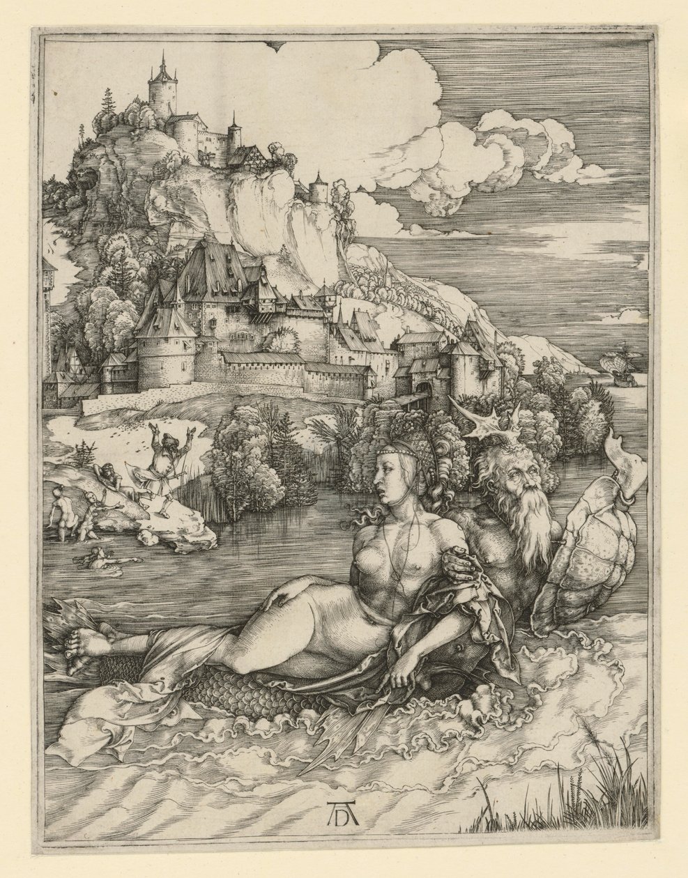 El milagro del mar de Albrecht Dürer