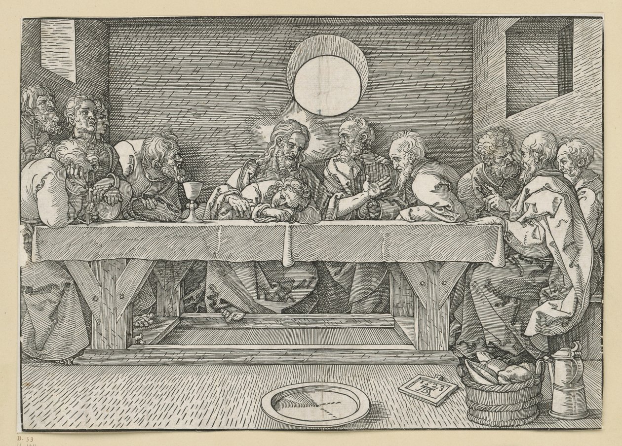 La última cena de Albrecht Dürer