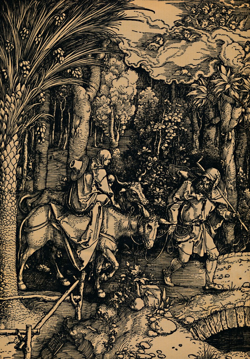 De Flucht Nach Ägypten de Albrecht Dürer