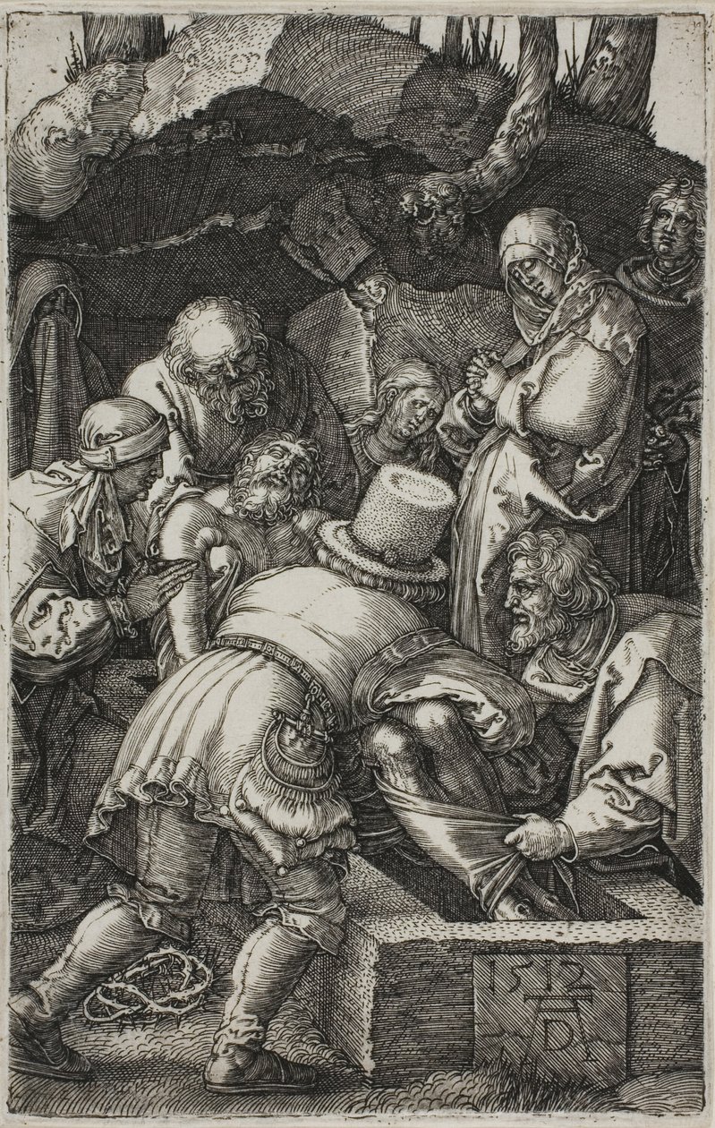 Deposición, de La Pasión Grabada de Albrecht Dürer
