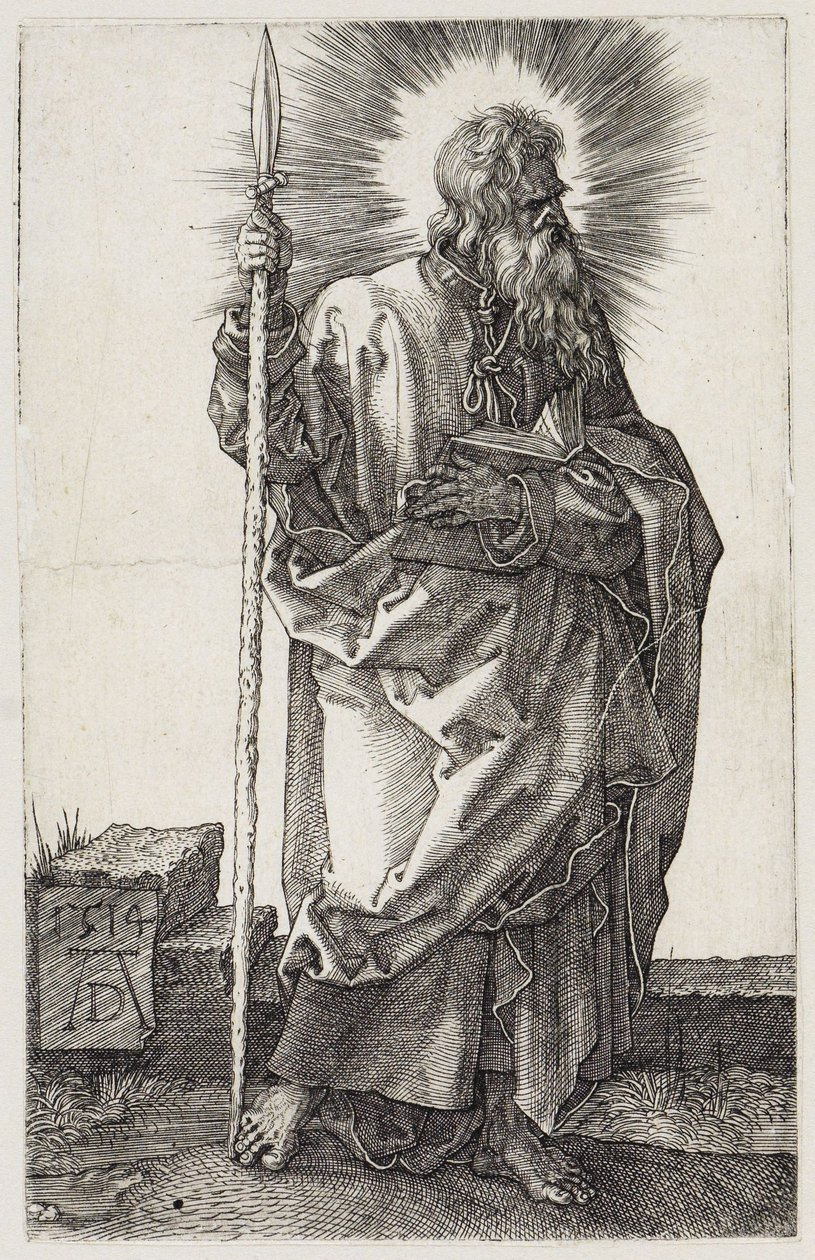 El apóstol Tomás de Albrecht Dürer