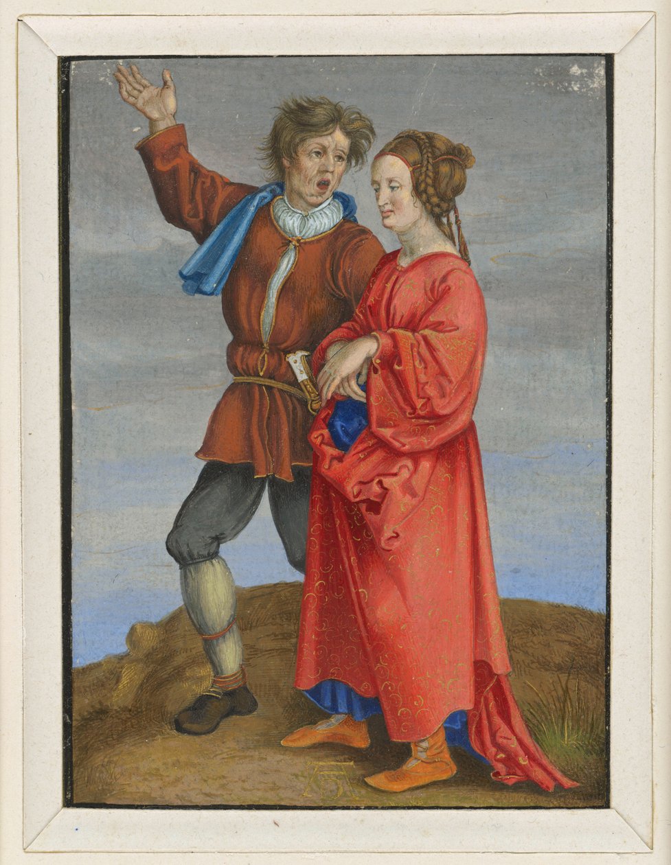 El granjero y su mujer de Albrecht Dürer