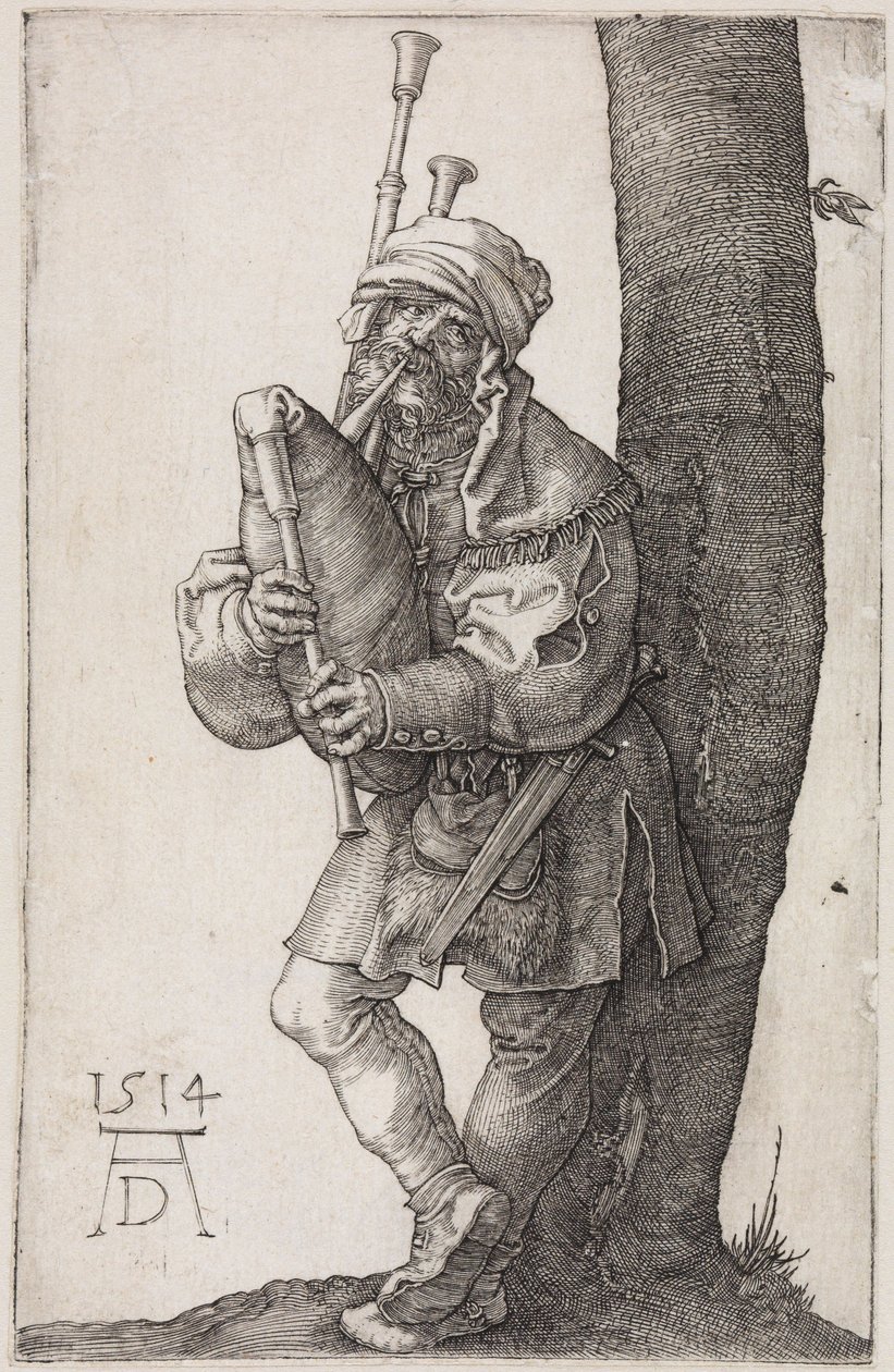 El gaitero de Albrecht Dürer