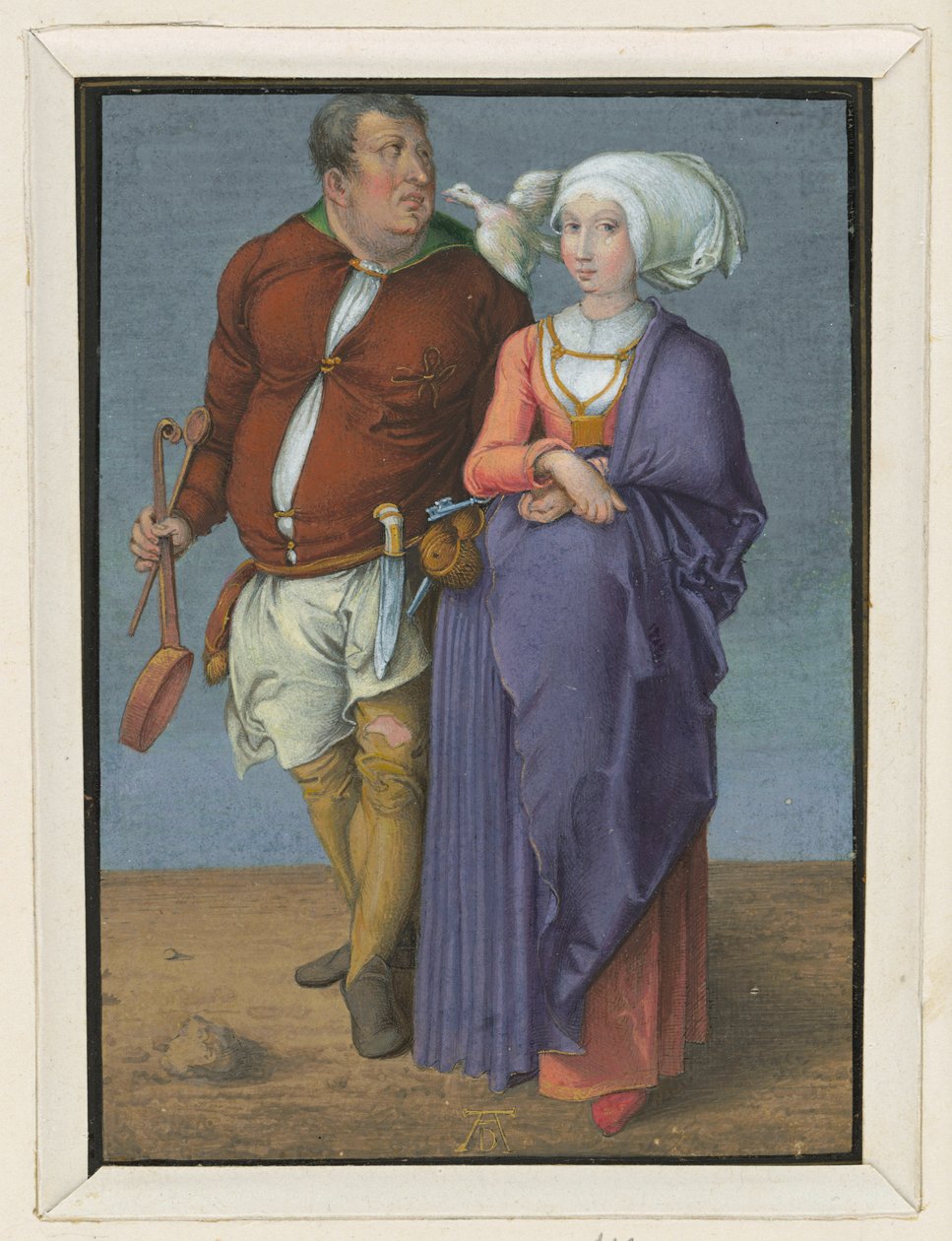 El cocinero y su mujer de Albrecht Dürer