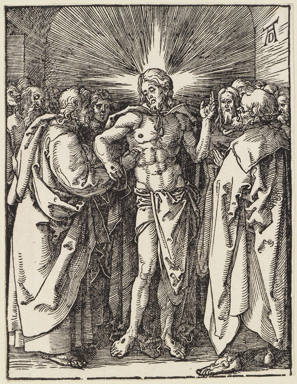 Tomás el incrédulo de Albrecht Dürer
