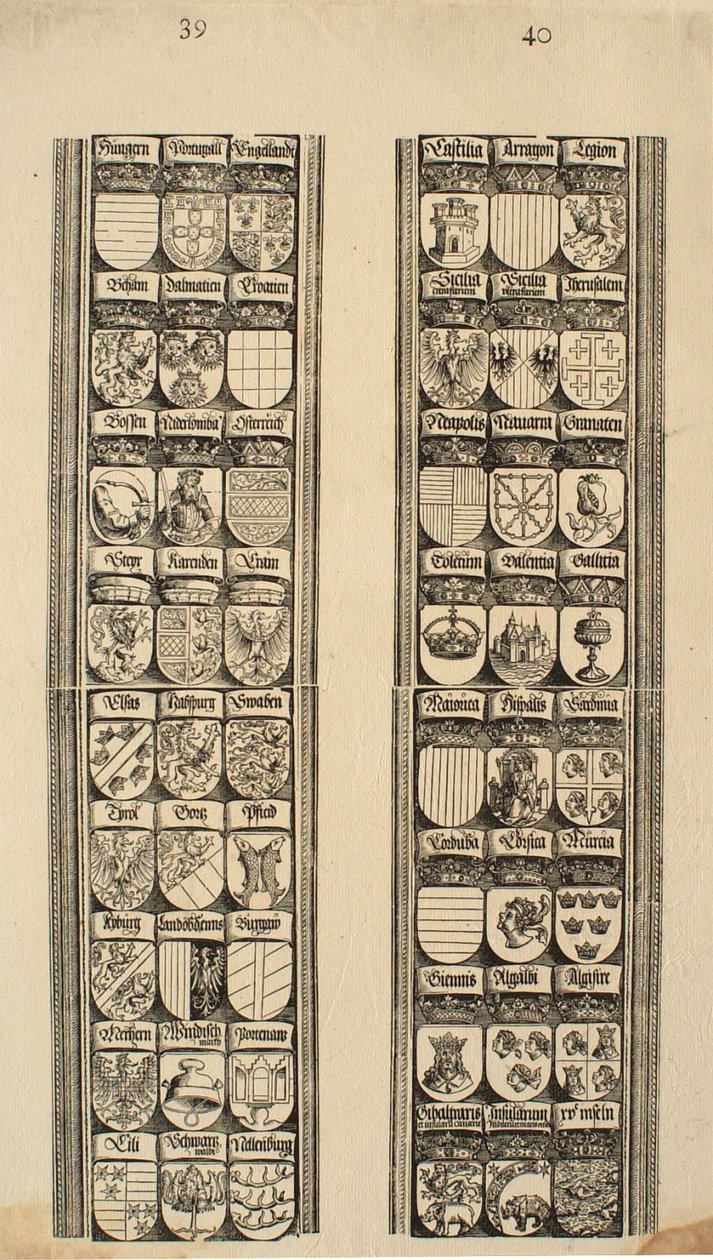 Detalle 39 y 40 de Albrecht Dürer