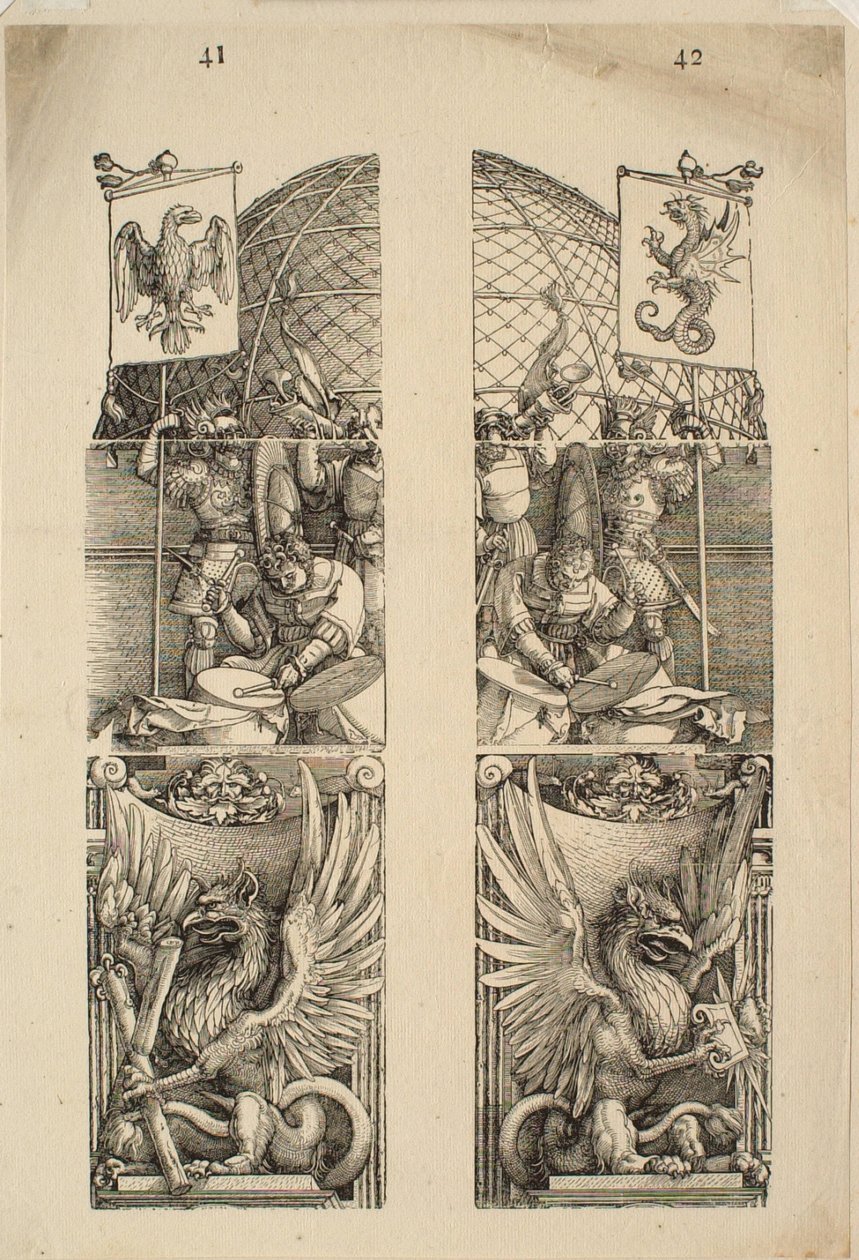 Detalle 41 y 42 de Albrecht Dürer