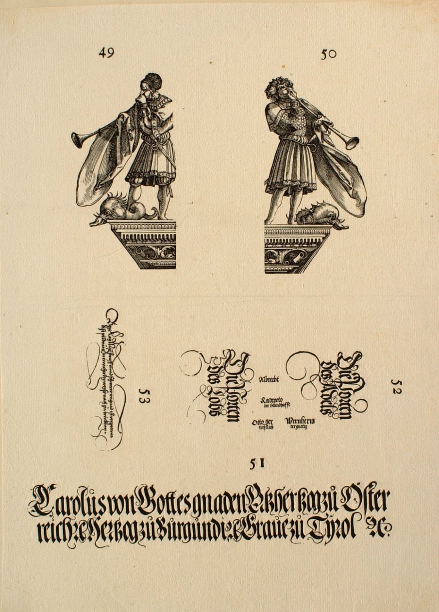 Detalle 49-53 de Albrecht Dürer