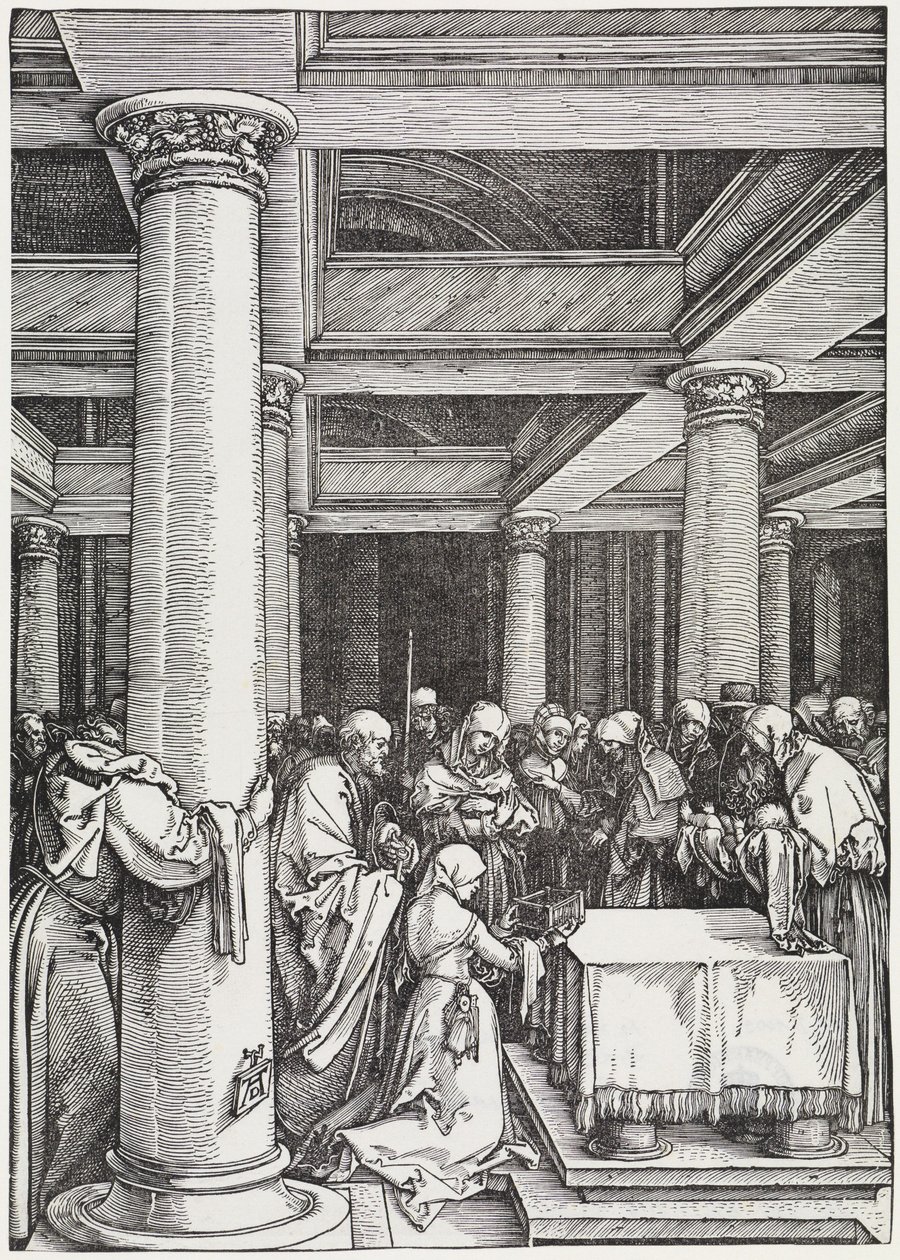 La presentación en el templo de Albrecht Dürer