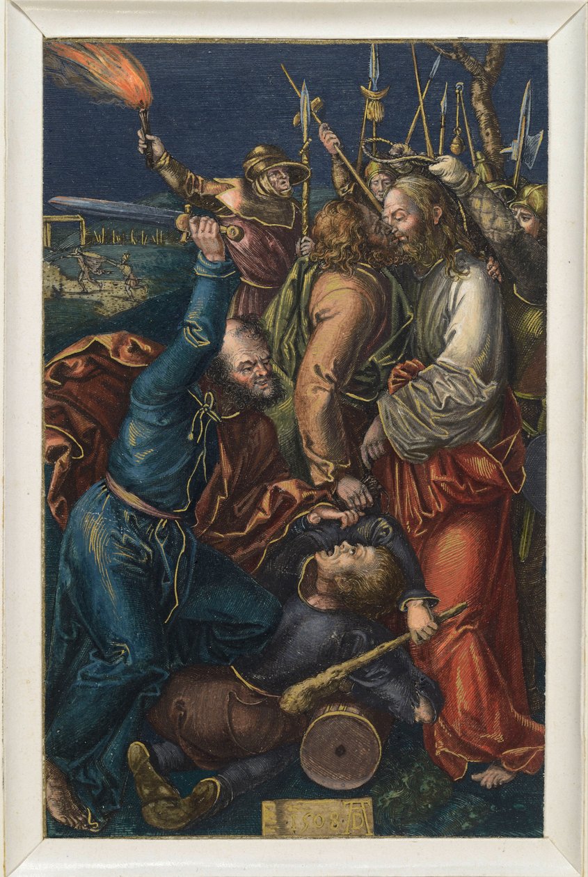 El prendimiento de Cristo de Albrecht Dürer