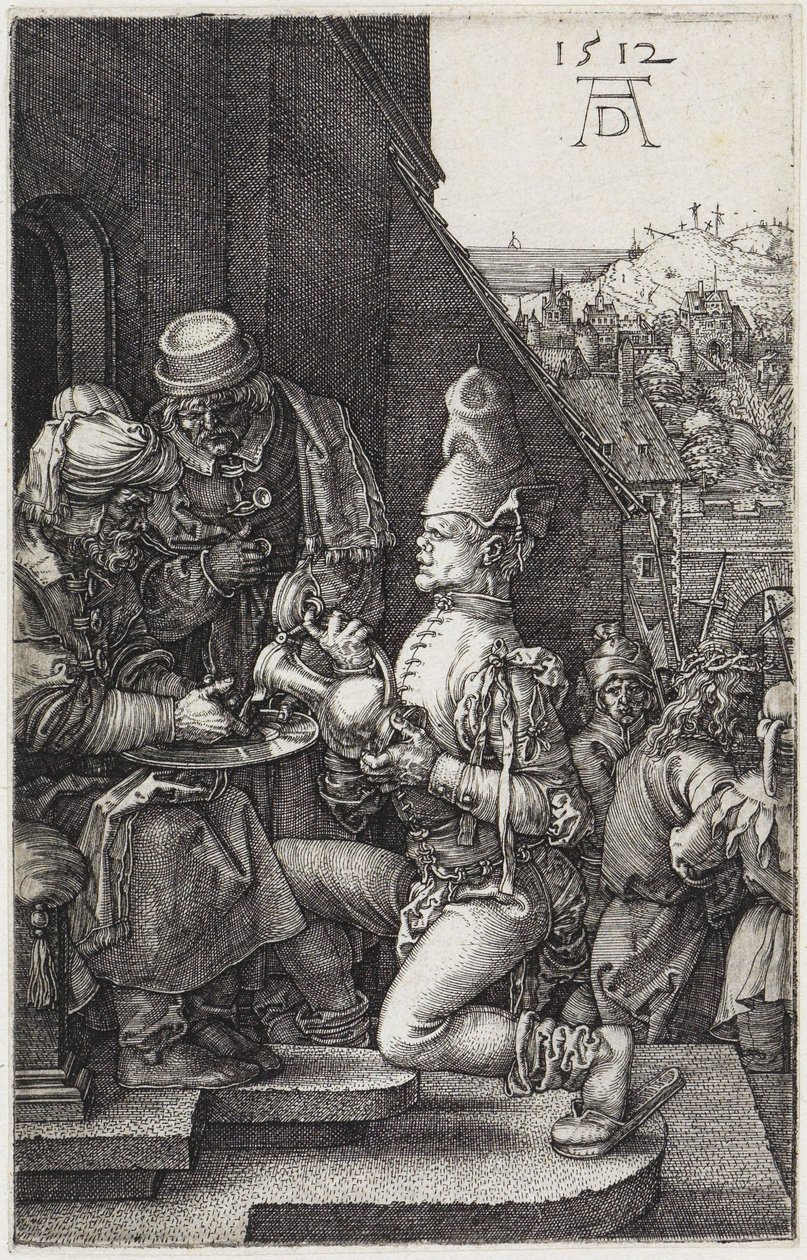 Pilato se lava las manos de Albrecht Dürer