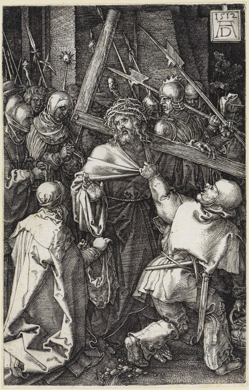 El camino del Calvario de Albrecht Dürer