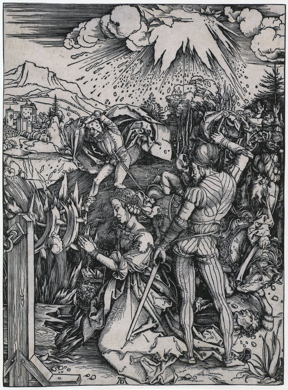 El martirio de Santa Catalina de Albrecht Dürer