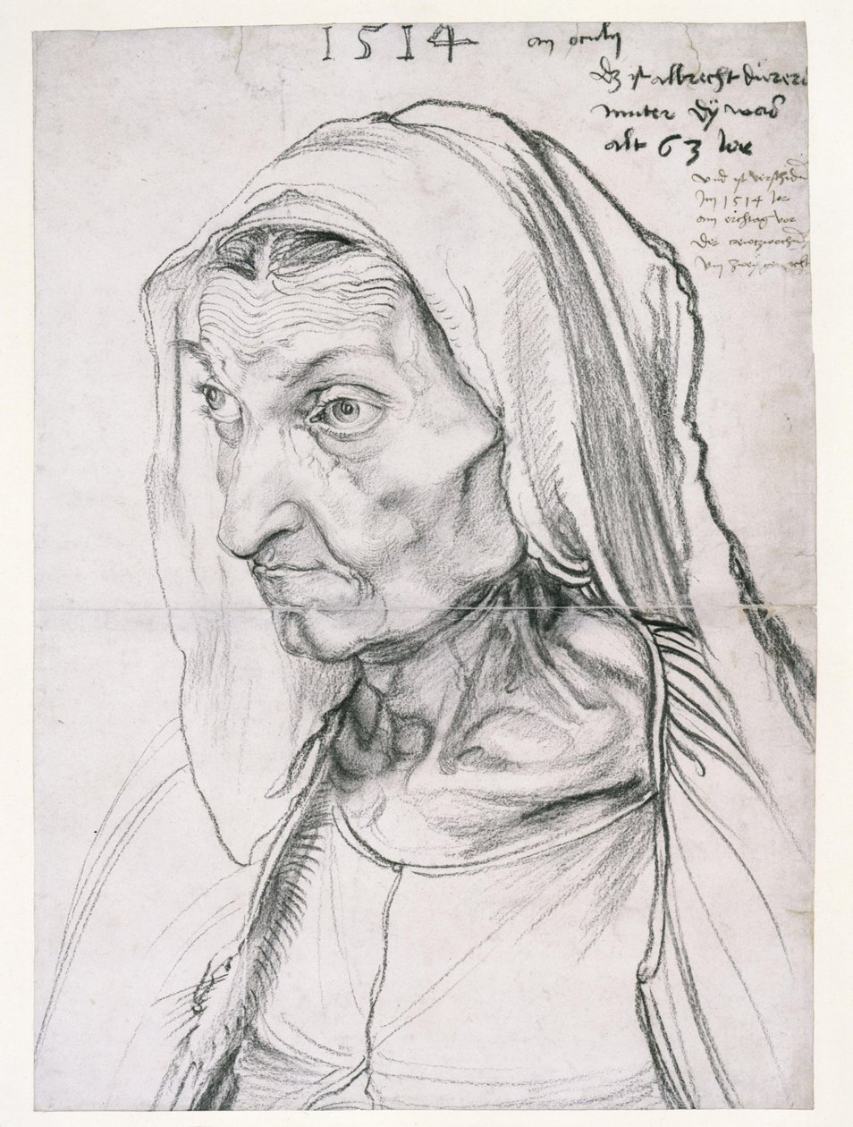 La madre del artista de Albrecht Dürer