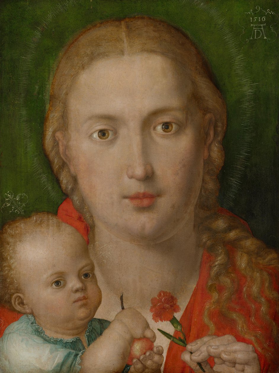 La Virgen de la Clavel de Albrecht Dürer