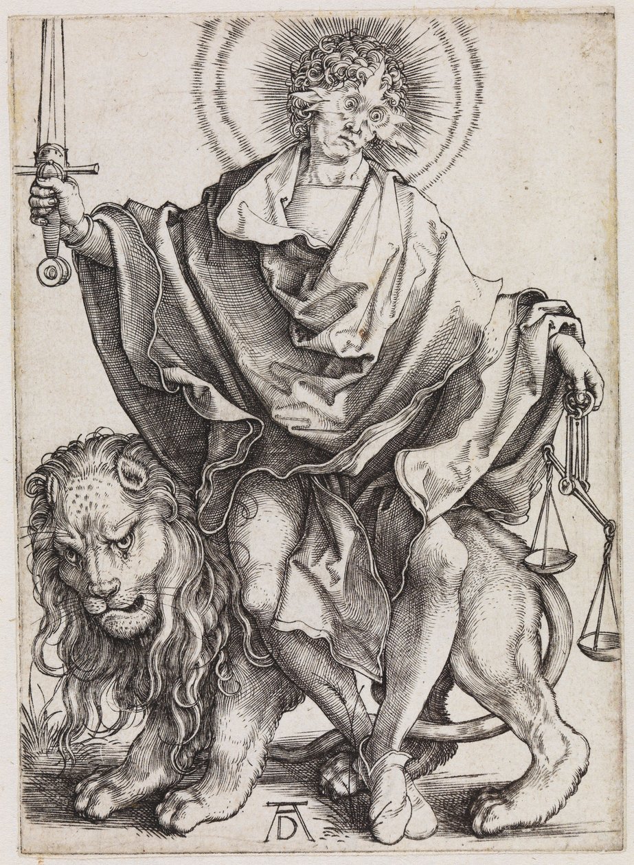 El Sol de la Justicia (Sol Justitiae) de Albrecht Dürer