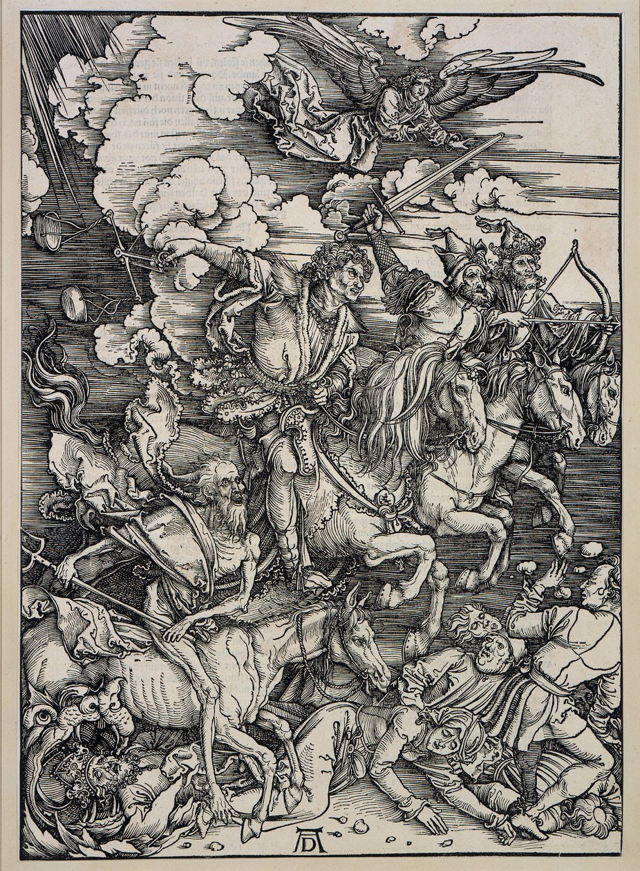 Los cuatro jinetes del Apocalipsis de Albrecht Dürer