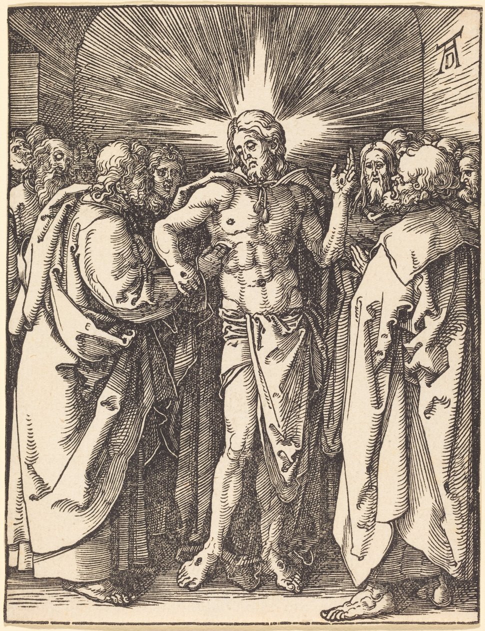 Tomás el incrédulo de Albrecht Dürer