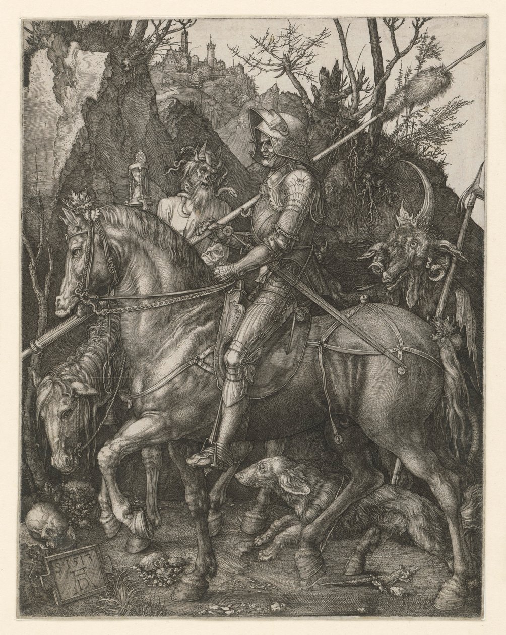 Tres jinetes de Albrecht Dürer