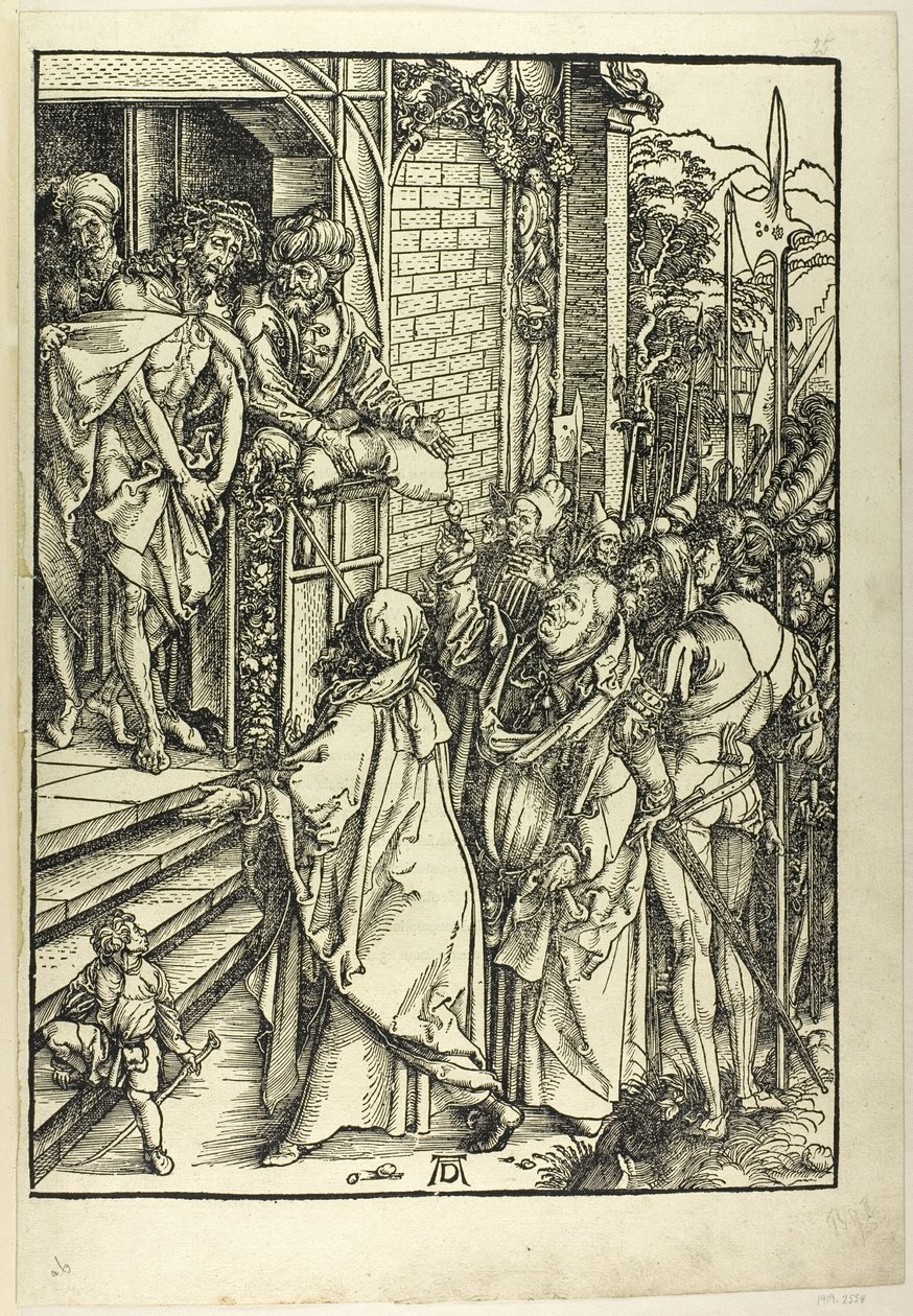 Ecce Homo - La Presentación de Cristo, de La Gran Pasión de Albrecht Dürer