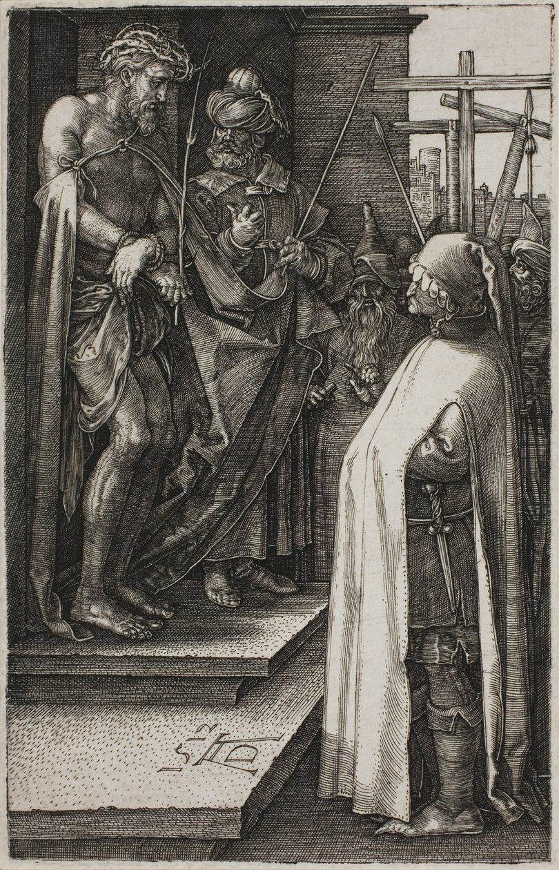 Ecce Homo, de La Pasión grabada de Albrecht Dürer