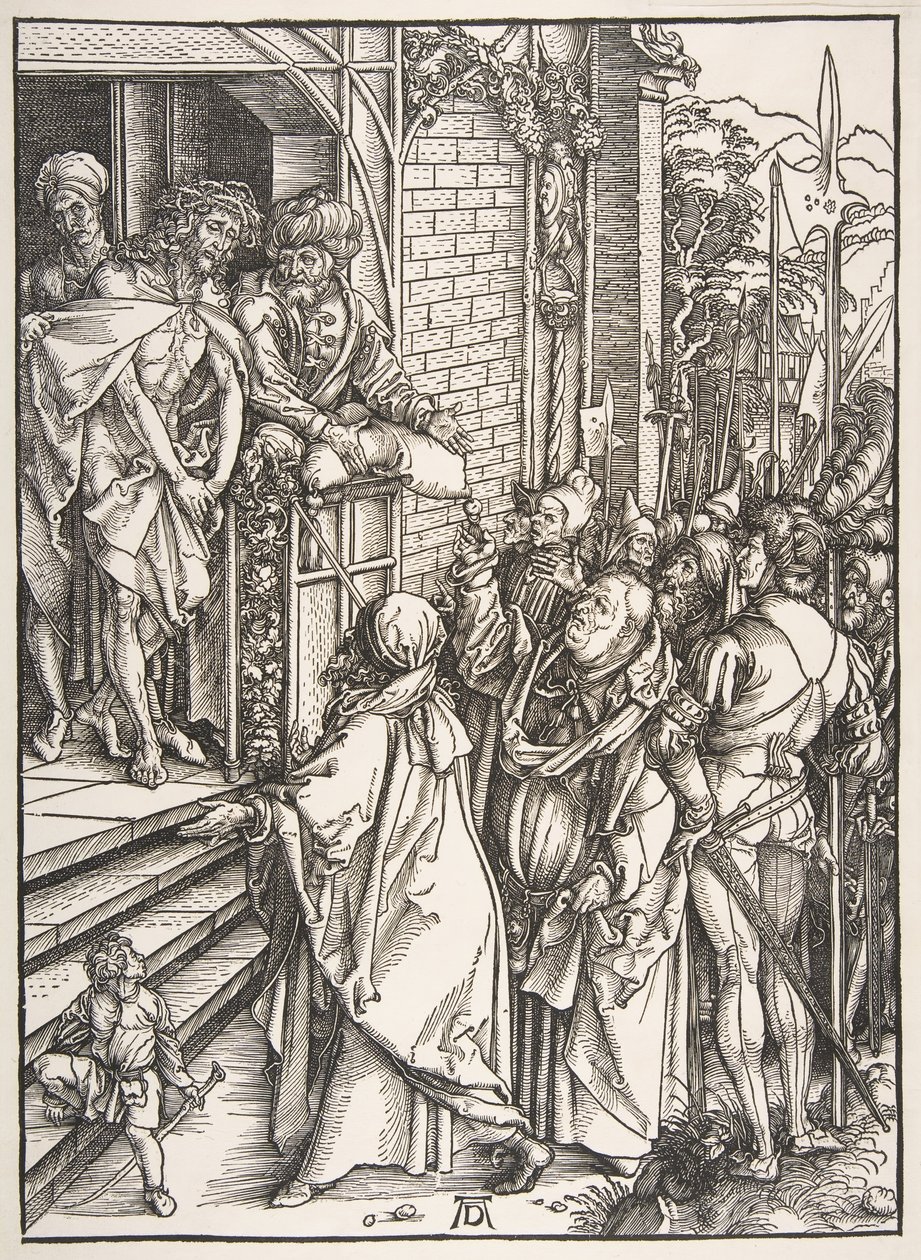 Ecce Homo, de la serie La Gran Pasión, ca. 1498-99 de Albrecht Dürer