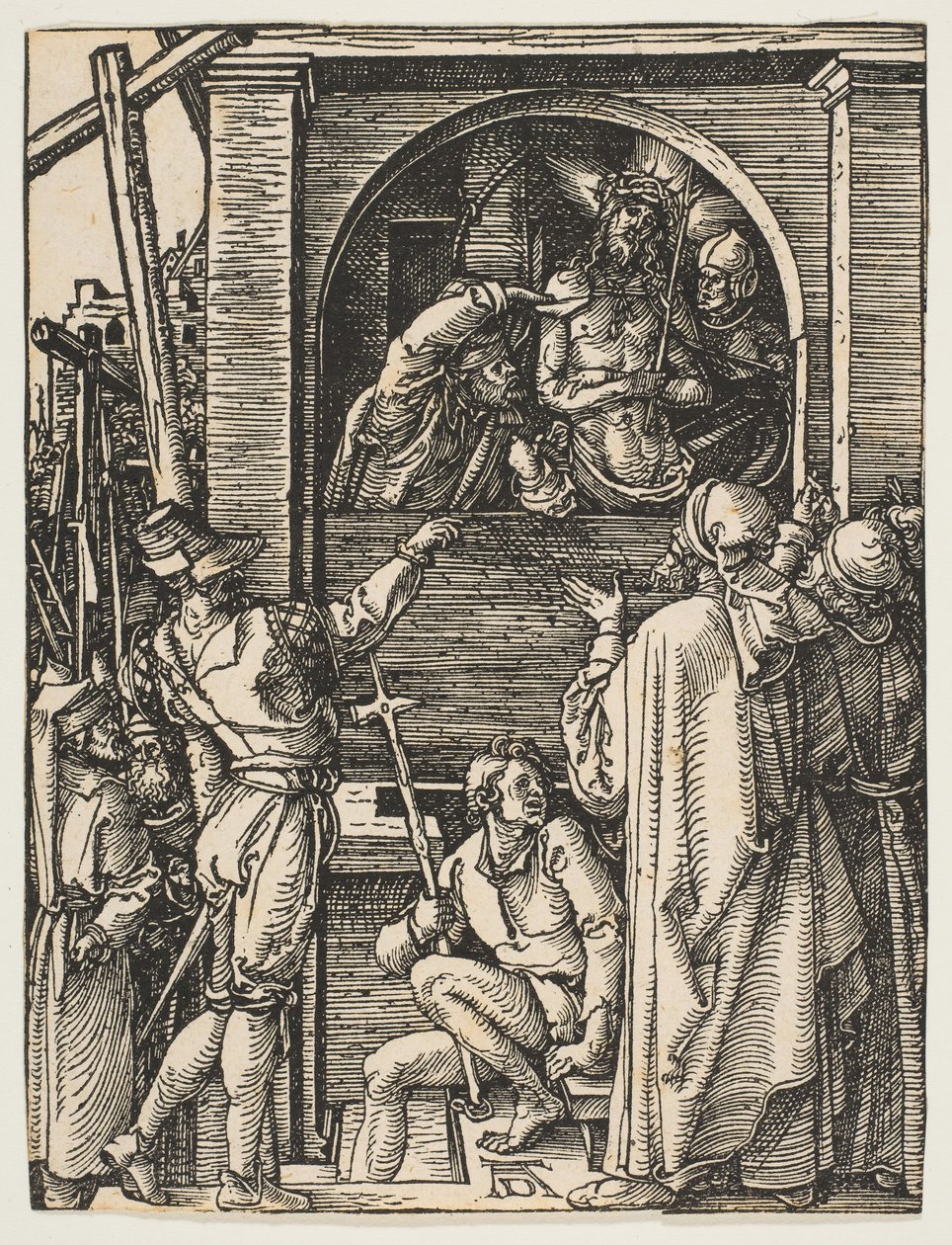 Ecco Homo, de La Pequeña Pasión, ca. 1509 de Albrecht Dürer