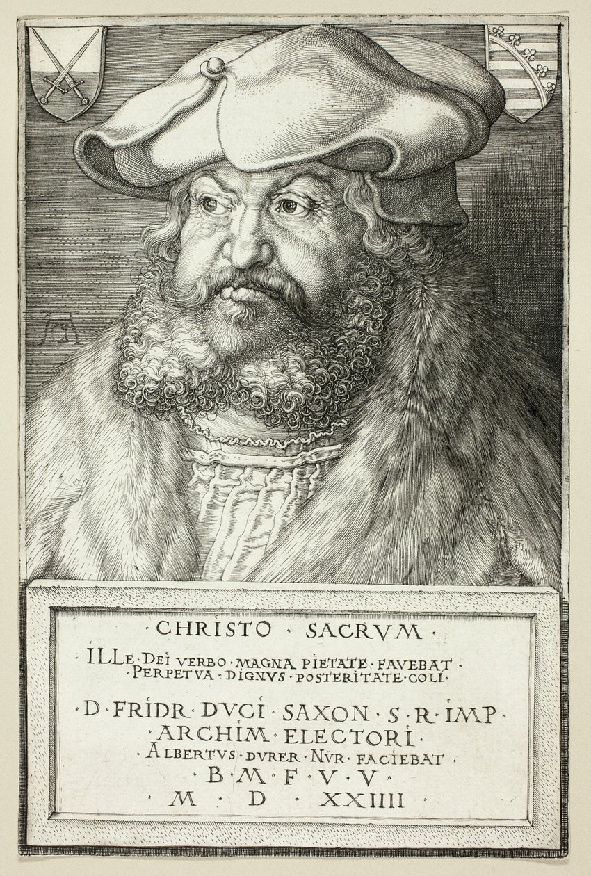 Elector Federico el Sabio de Sajonia de Albrecht Dürer
