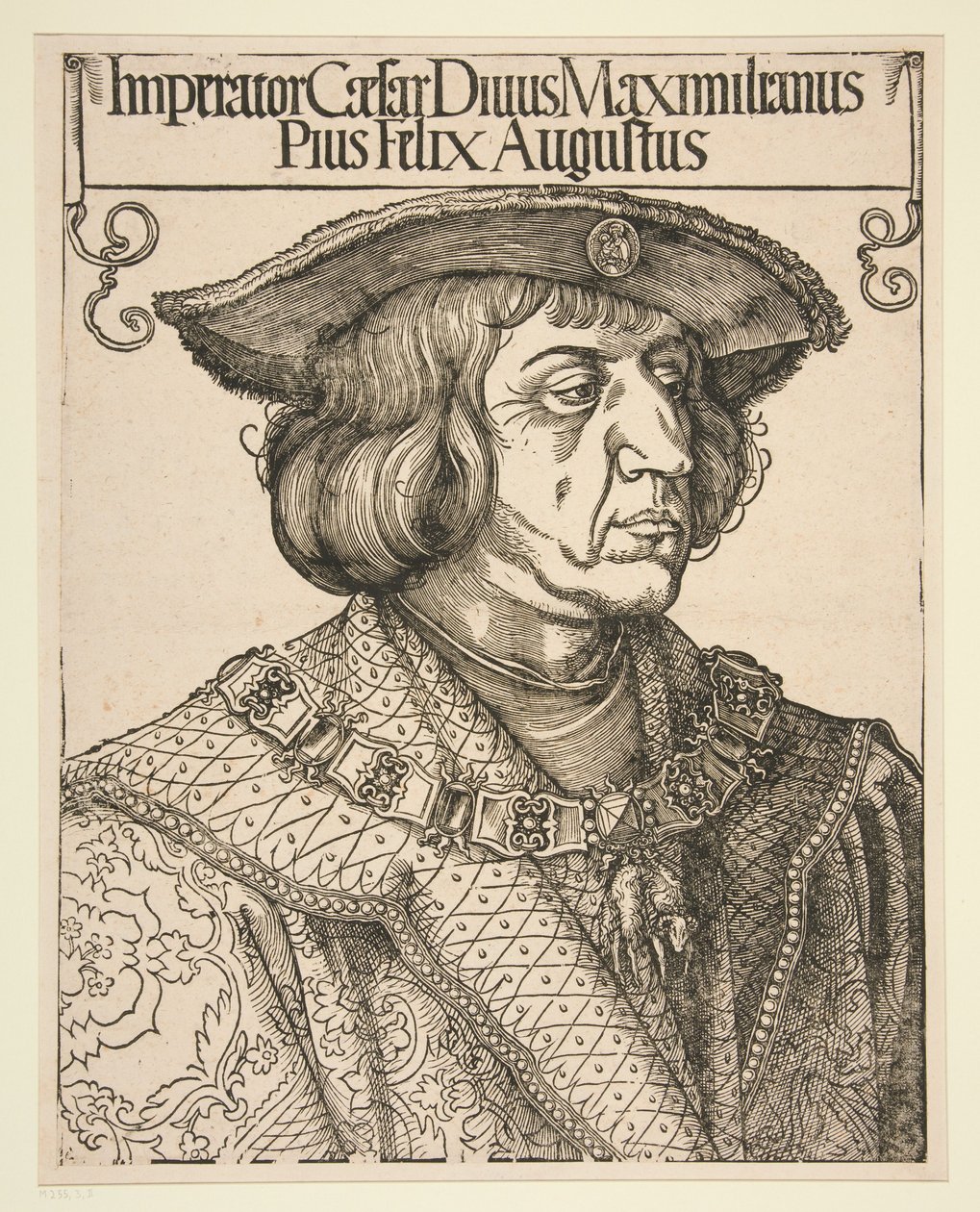 El emperador Maximiliano de Albrecht Dürer