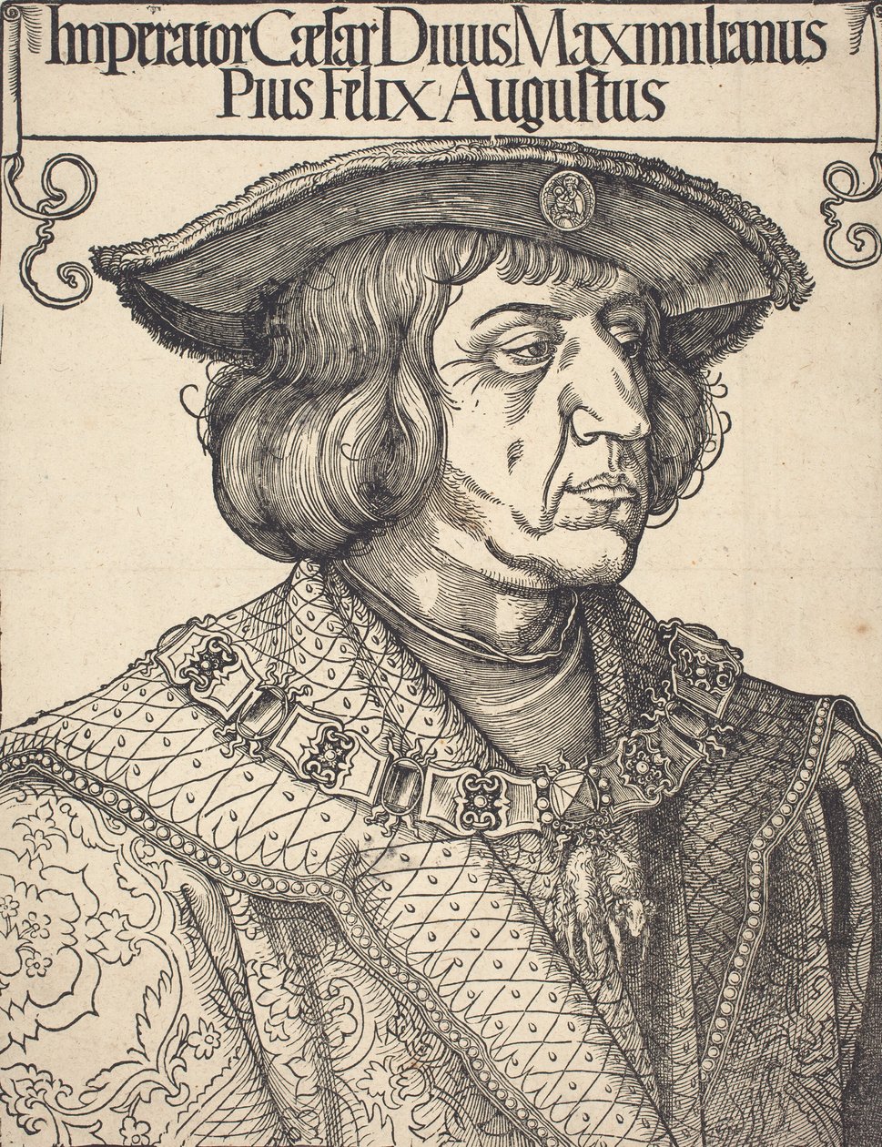 Emperador Maximiliano I de Albrecht Dürer