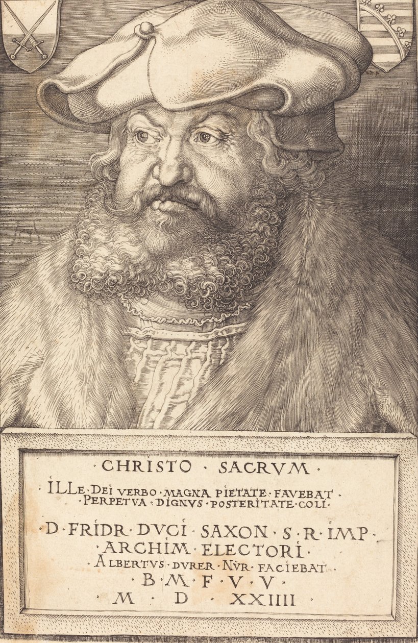 Federico el Sabio, Elector de Sajonia de Albrecht Dürer