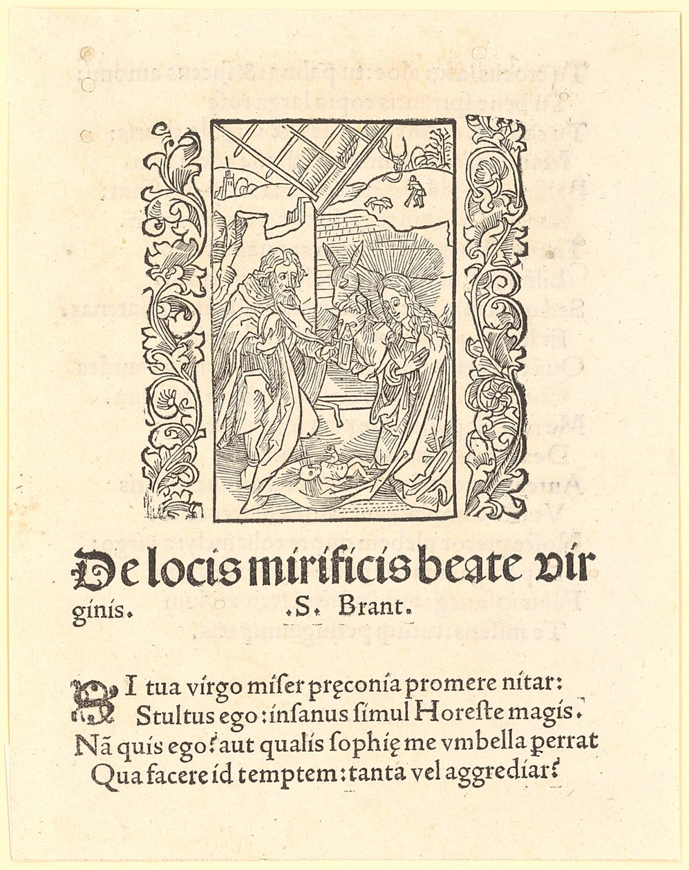 Nacimiento de Cristo de Albrecht Dürer