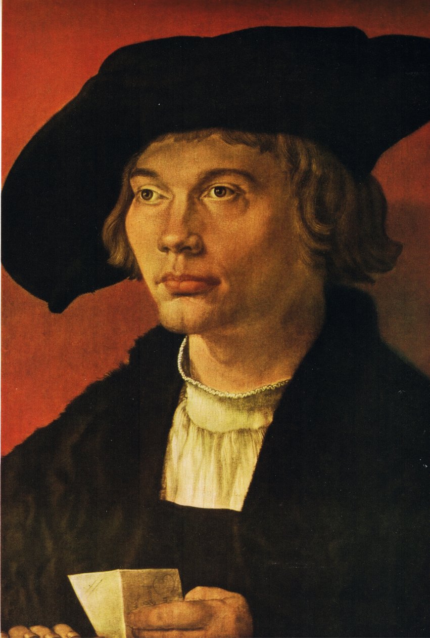 Alemán: Bernhard von Reesen Retrato de Bernhart von Reesen de Albrecht Dürer