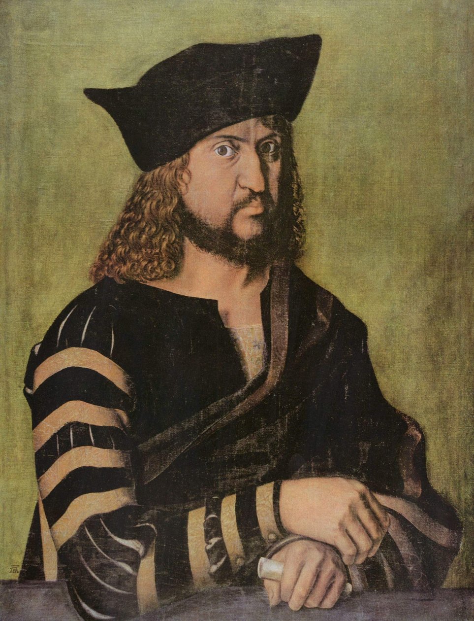 Alemán: Retrato de Federico el Sabio, Elector de Sajonia Retrato de Federico III de Sajonia de Albrecht Dürer