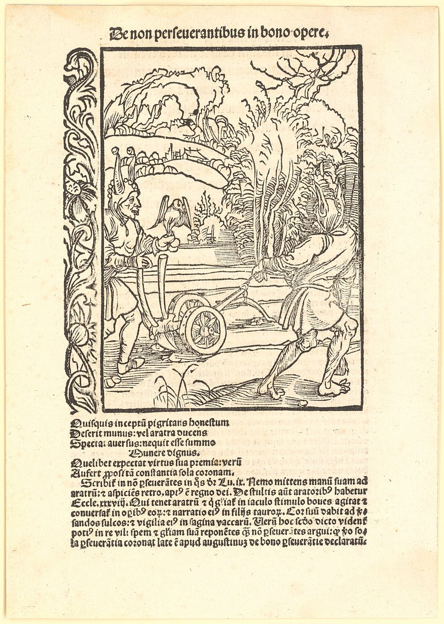 Despreciar un buen consejo de Albrecht Dürer