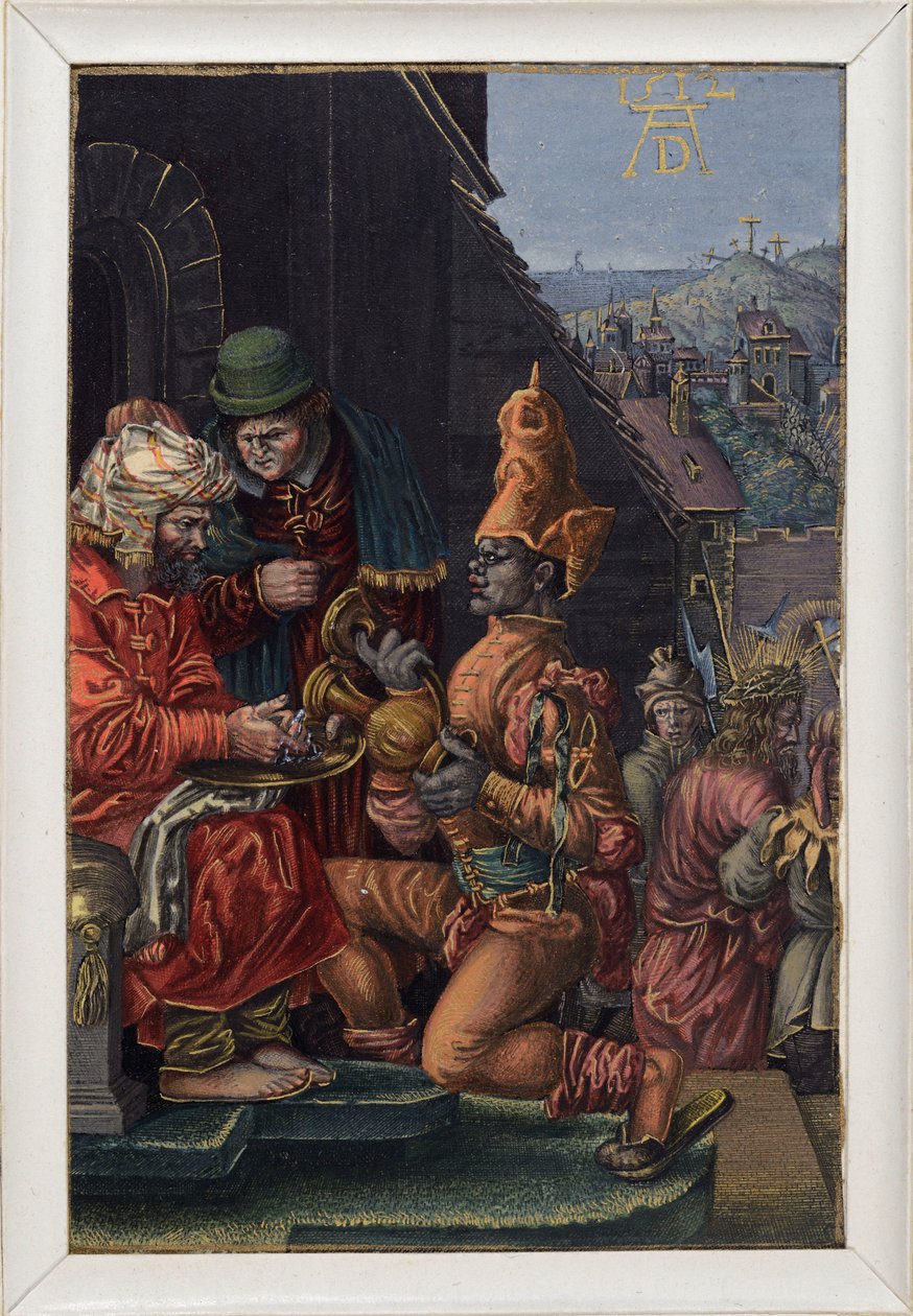 El lavado de manos de Pilato de Albrecht Dürer