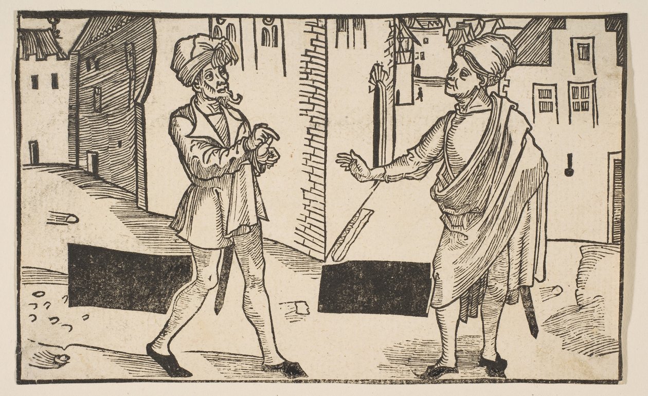 Hecyra, de La comedia de Terencio, reimpresión del siglo XIX de Albrecht Dürer