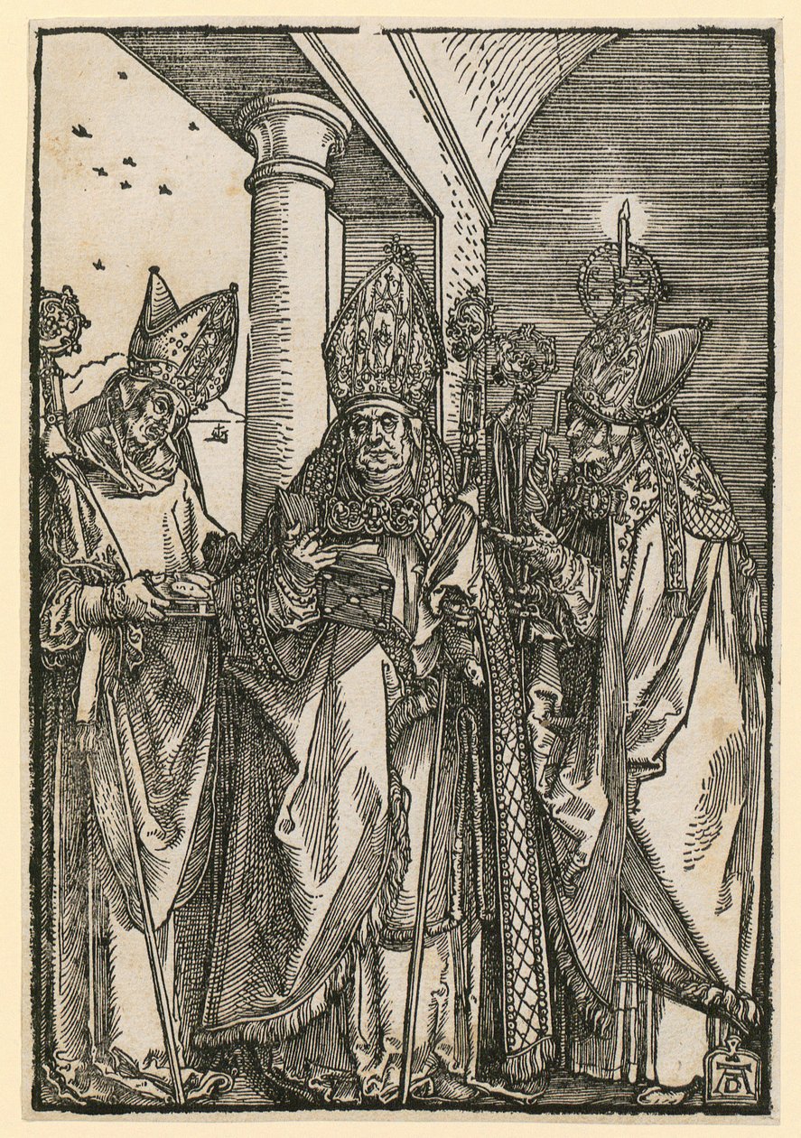 San Colomán (Johannes Stabius en el papel de San Colomán) de Albrecht Dürer