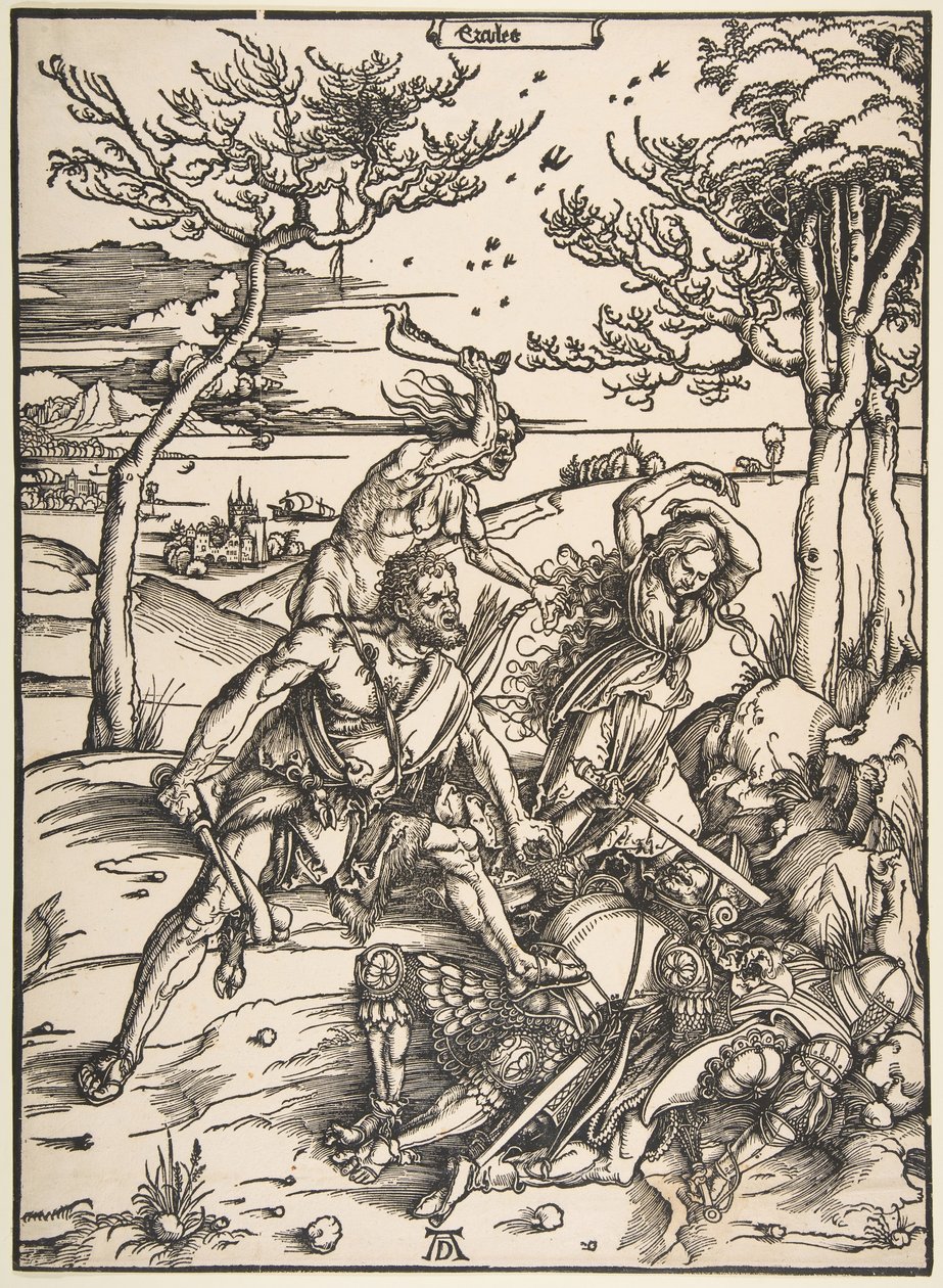 Hércules y Caco de Albrecht Dürer