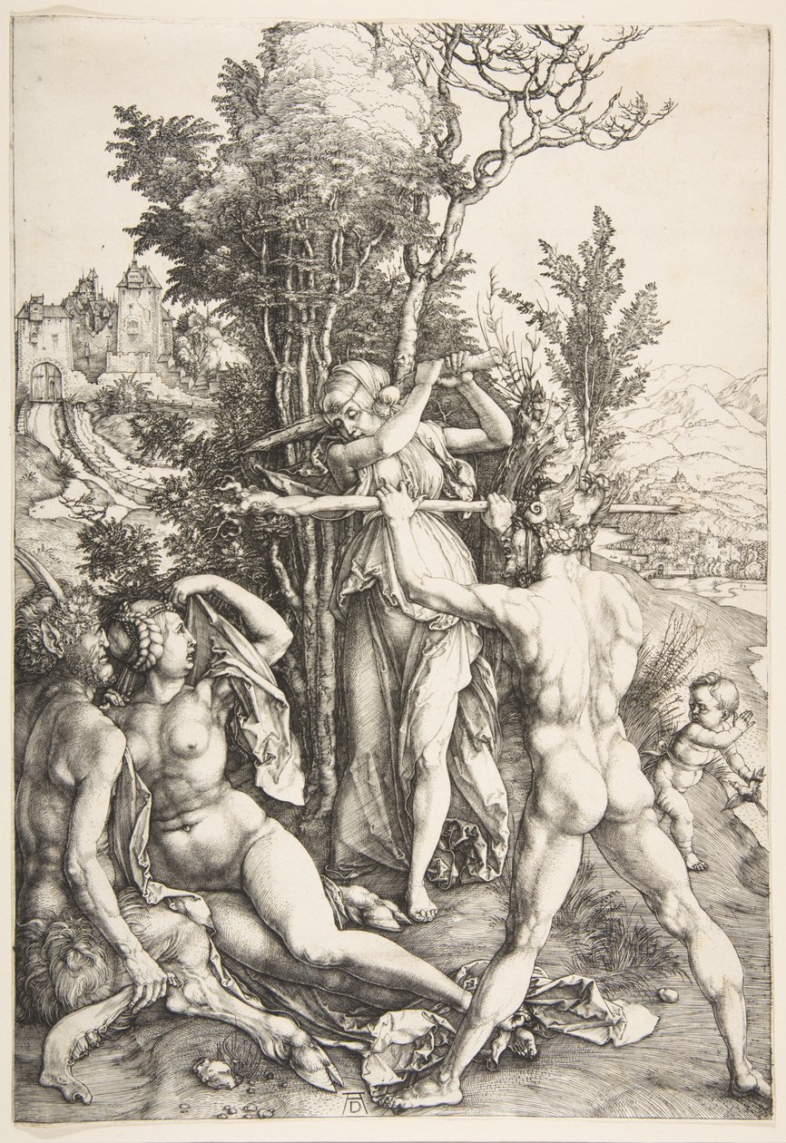 Hércules en la encrucijada de Albrecht Dürer