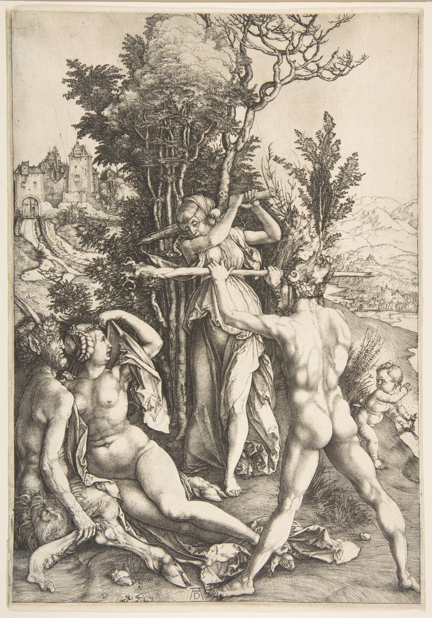 Hércules en la encrucijada de Albrecht Dürer