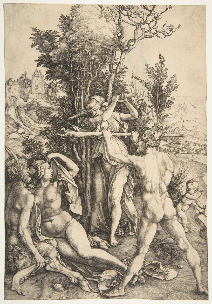 Hércules en la encrucijada de Albrecht Dürer