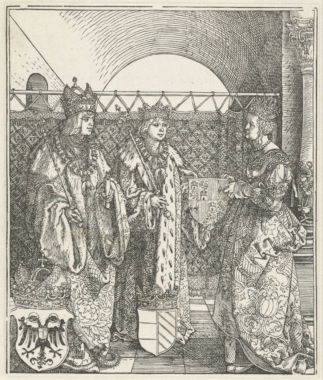 Las Bodas Reales: Felipe el Hermoso se casa con Juana de Castilla de Albrecht Dürer