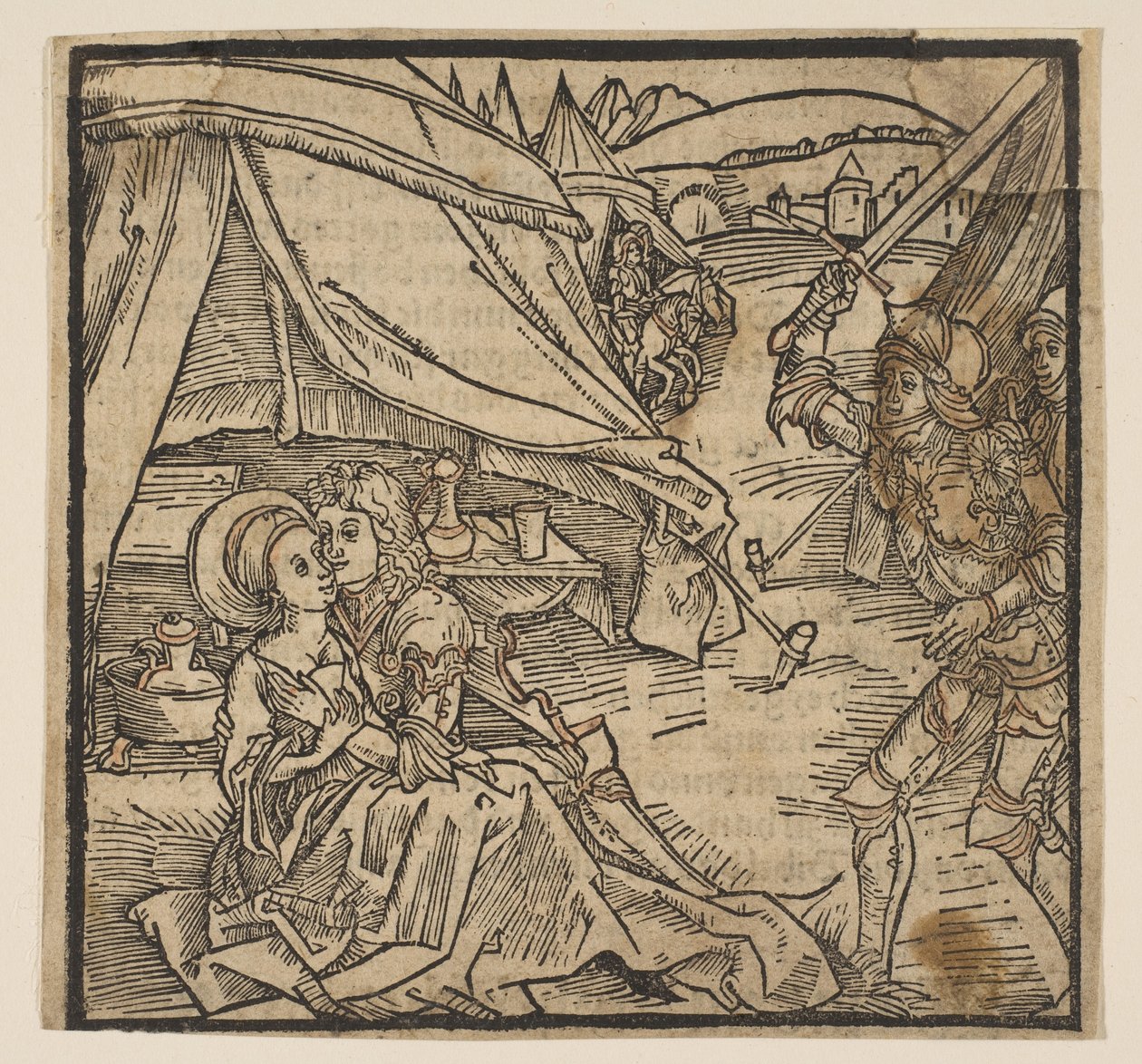 Ilustración de «El caballero de Turn» de Albrecht Dürer