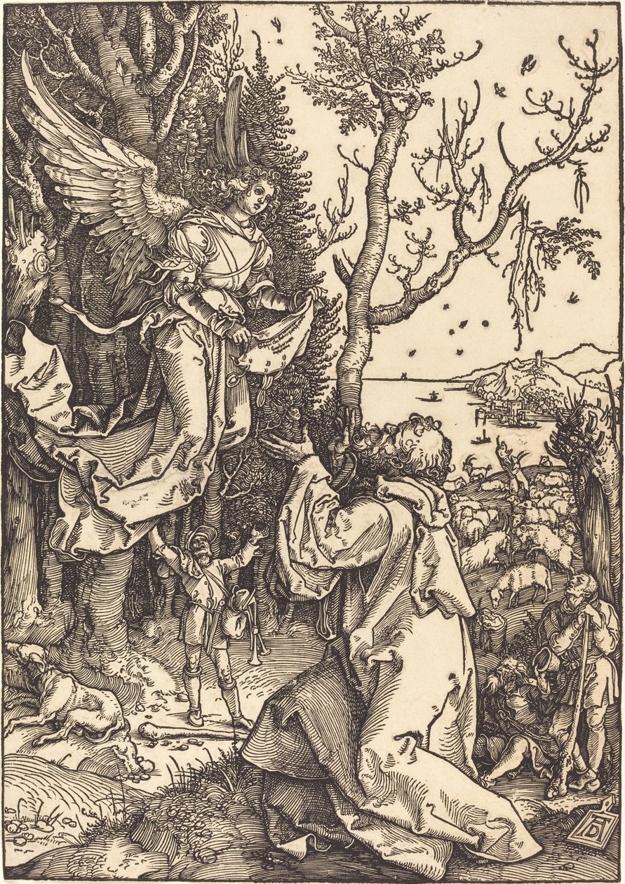 Joaquín y el ángel de Albrecht Dürer