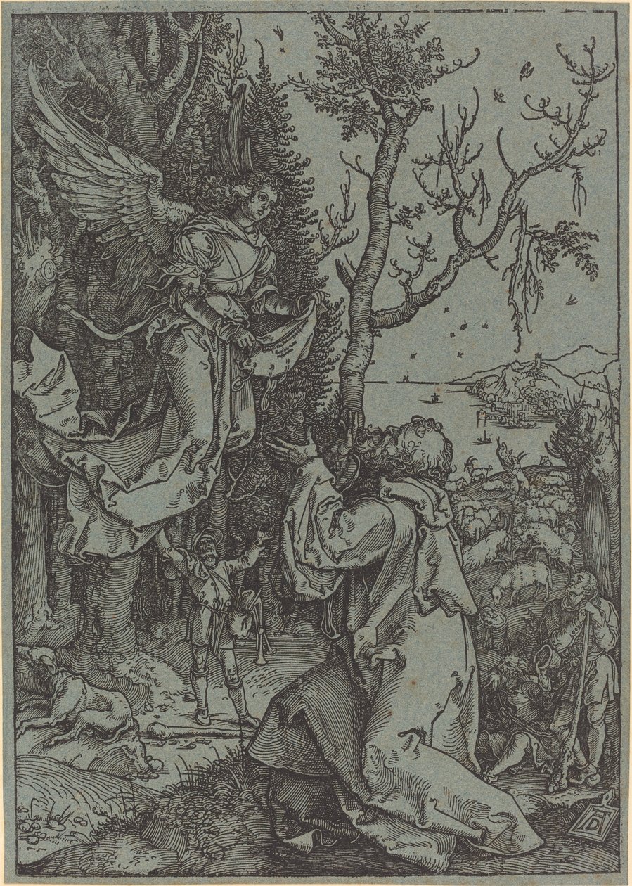 Joaquín y el ángel de Albrecht Dürer