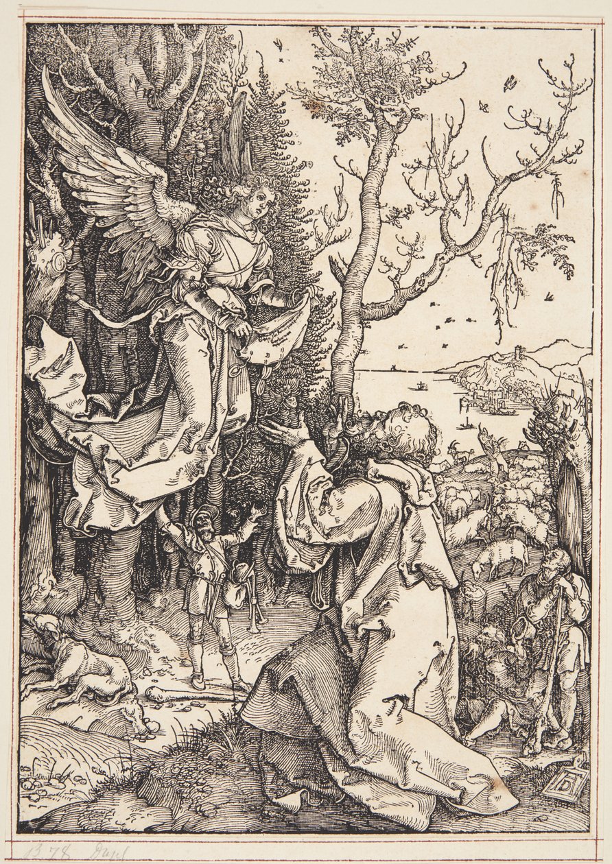 Joaquín y el ángel de Albrecht Dürer