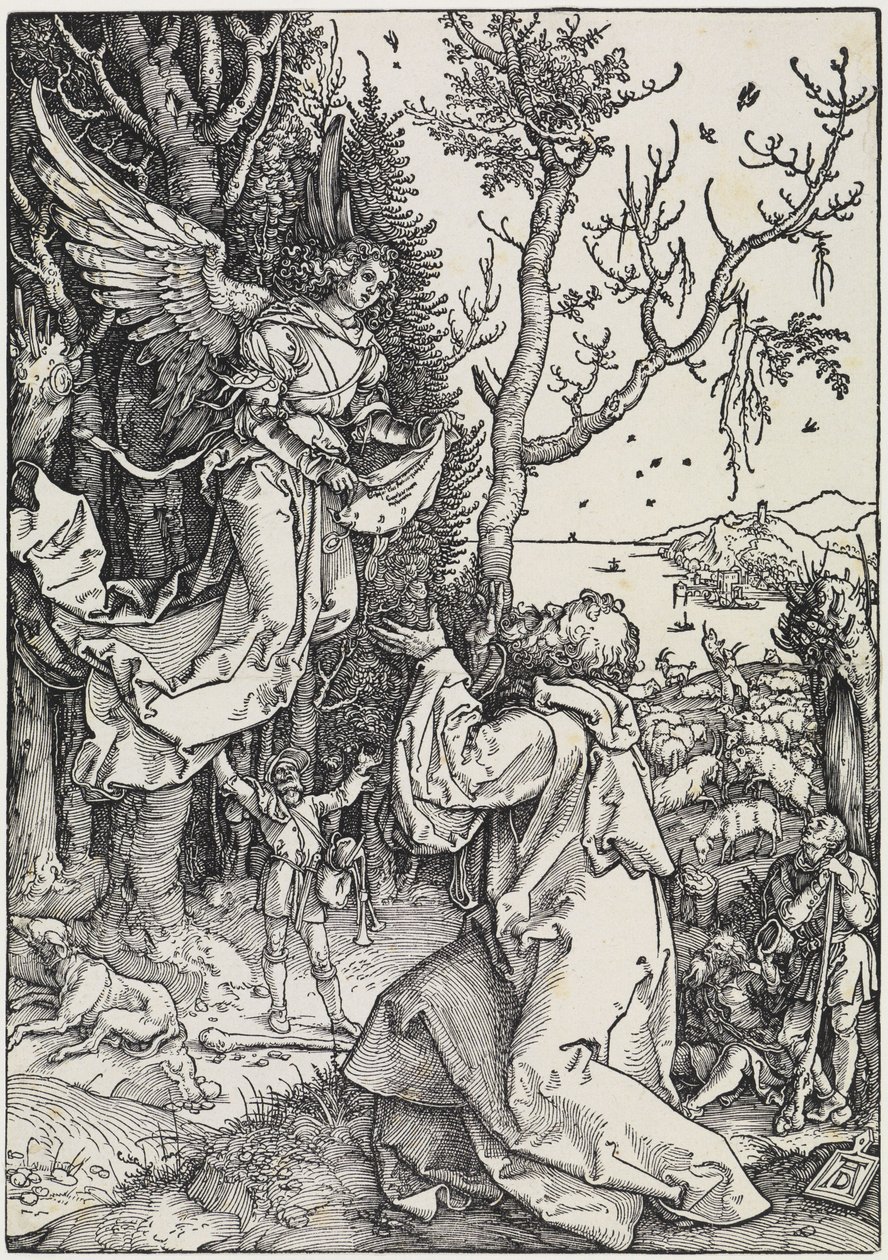 Joaquín en el campo de Albrecht Dürer