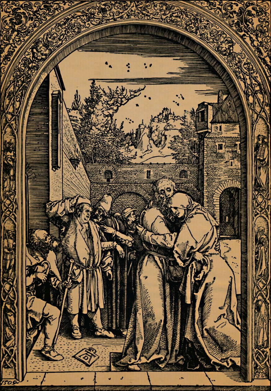 Joachim y Anna, 1504 de Albrecht Dürer